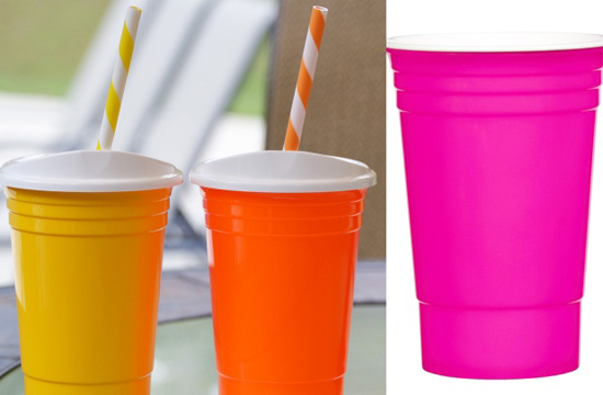plastic solo cups with lids