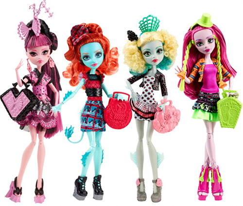 monster high dolls and accessories