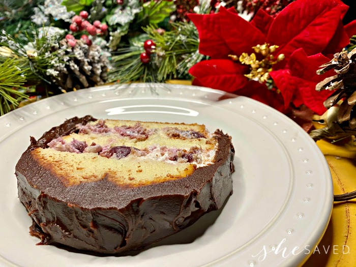 Snowy Christmas Tree Cake Go Go Go Gourmet