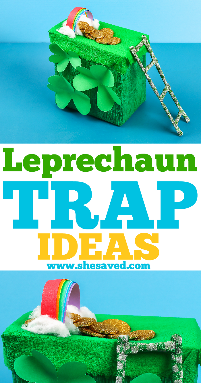 Leprechaun Trap  Fun Kids Craft for St Patricks Day - SheSaved®