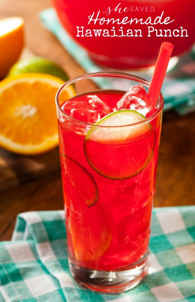 Hawaiian Punch Summer Drink Recipe - SheSaved®