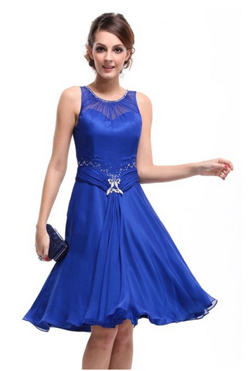 Blue Semi Formal Dress For $39.99 Shipped - SheSaved®
