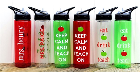Download Personalized Teacher Water Bottles For $10.99 - SheSaved®