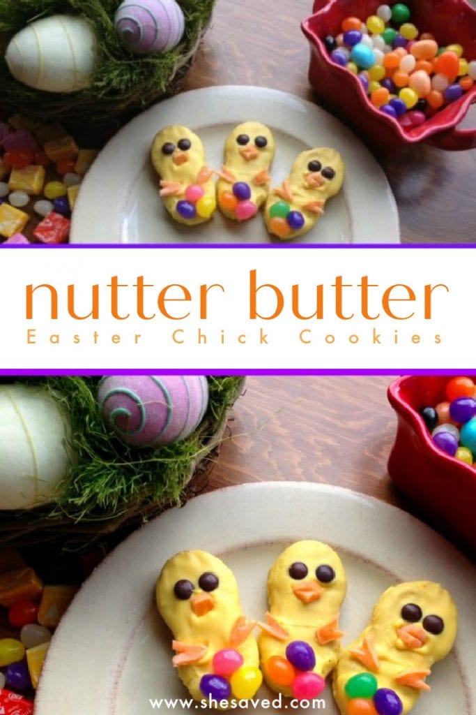 Easy Easter Chick Cookies - SheSaved®