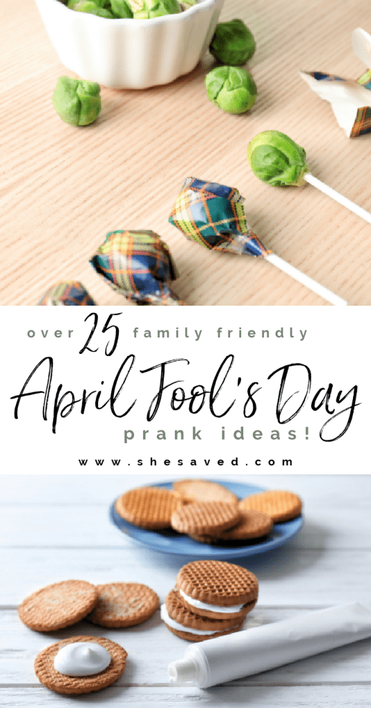 April Fools' Day Prank Ideas - SheSaved®