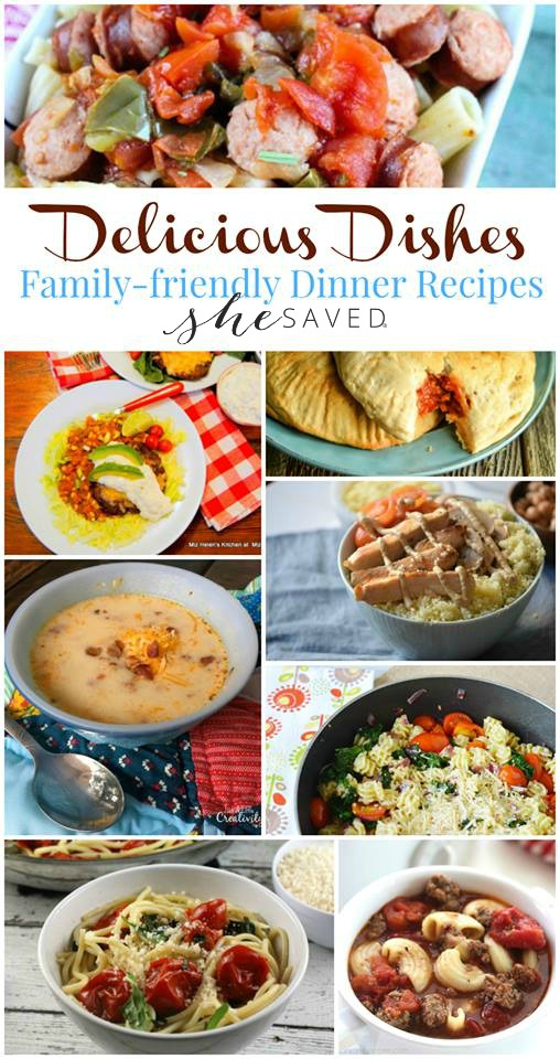 Delicious Dishes Party: Dinner Recipes - SheSaved®
