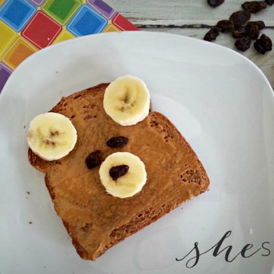 Teddy Bear Toast Kid's Breakfast - SheSaved®