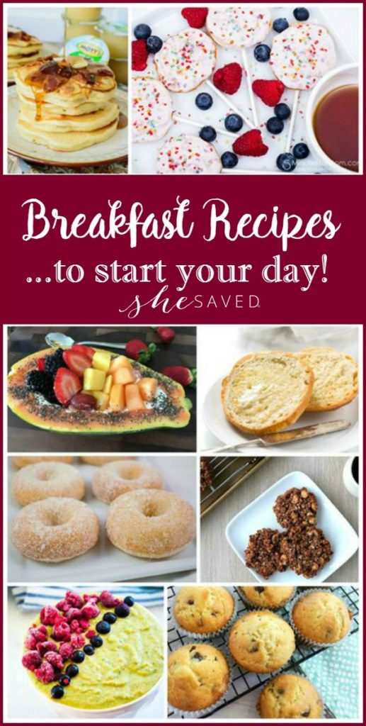 Breakfast Recipes You Will LOVE - SheSaved®