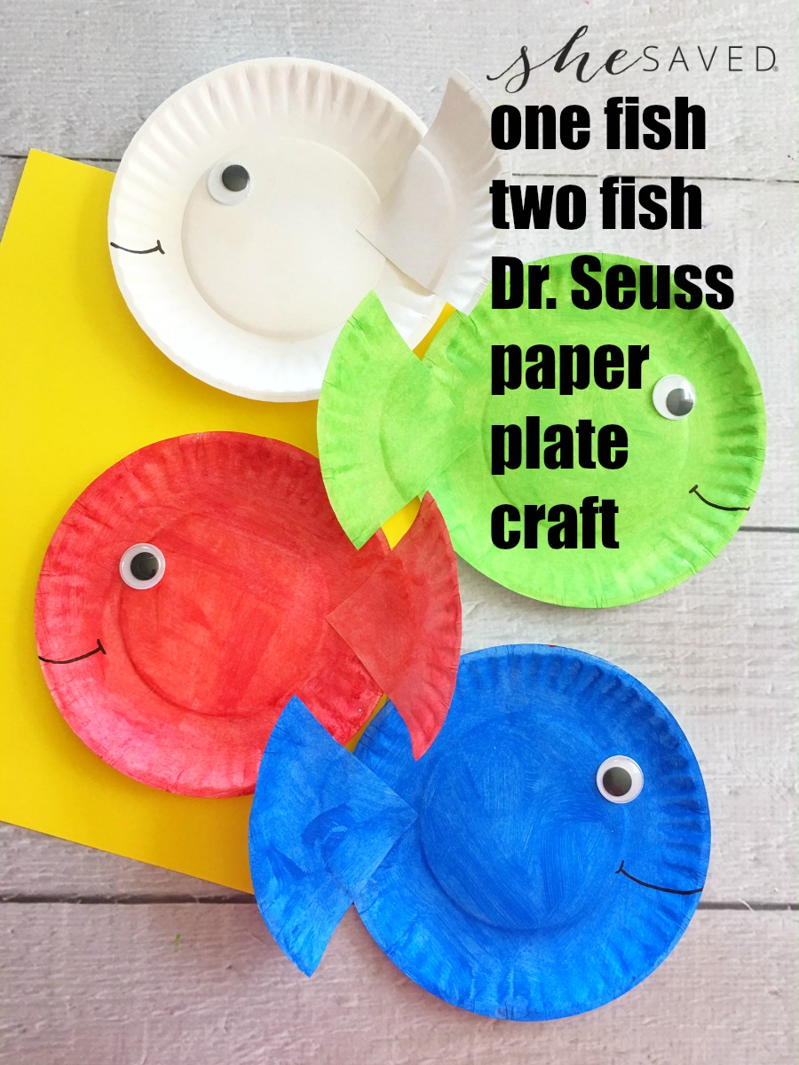 Dr. Seuss Craft: One Fish Two Fish