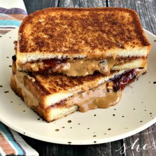 Grilled Peanut Butter & Jelly Sandwich - SheSaved®