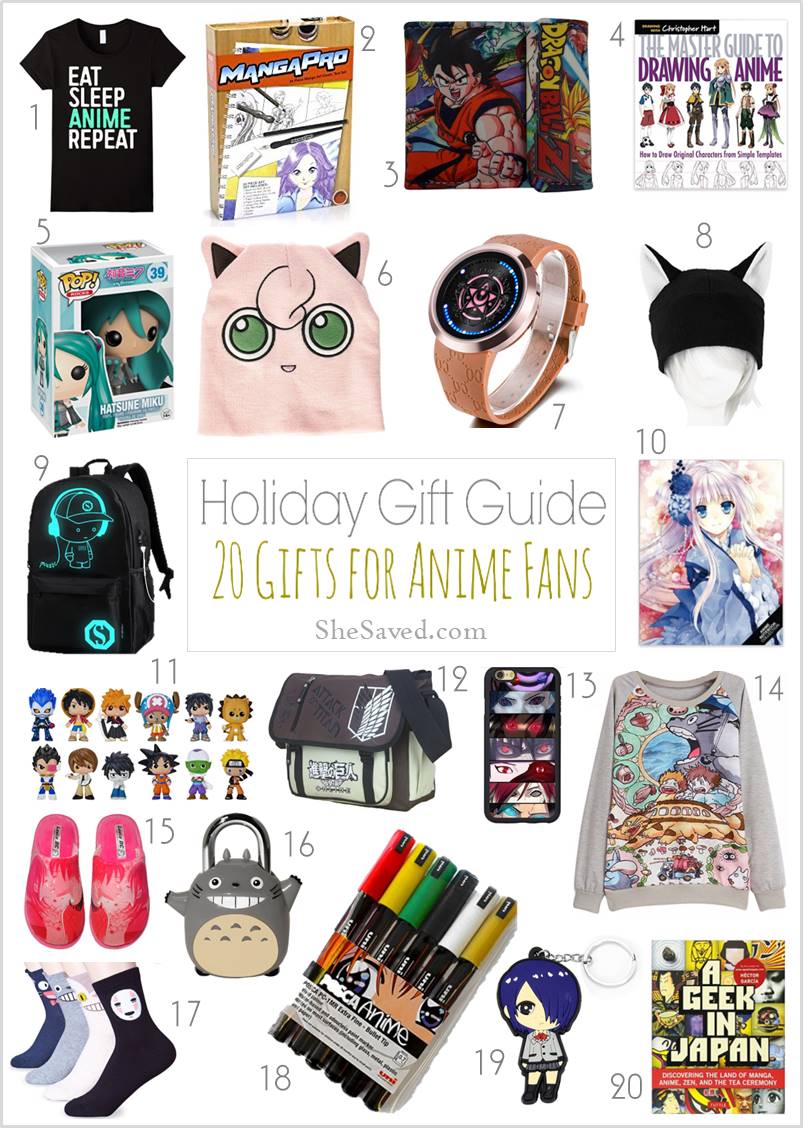 Christmas Gifts For Anime Lovers