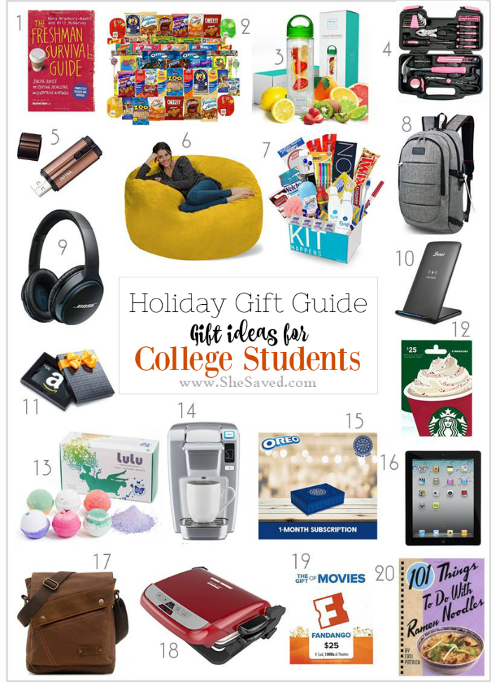 Gifts for College Students - SheSaved®