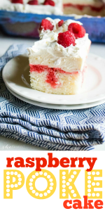 EASY Raspberry Cheesecake Poke Cake Recipe - SheSaved®