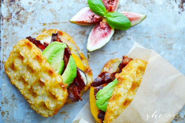 Bacon Egg and Avocado Breakfast Sandwich - Skinnytaste