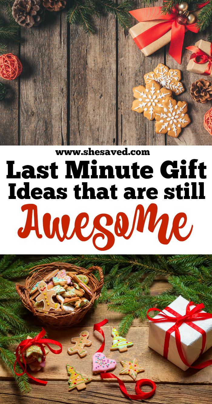 What are good last-minute Christmas gifts for wife?