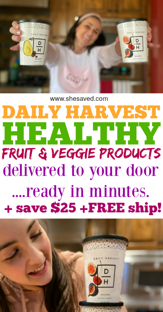 Daily Harvest Coupon Code + Review SheSaved®