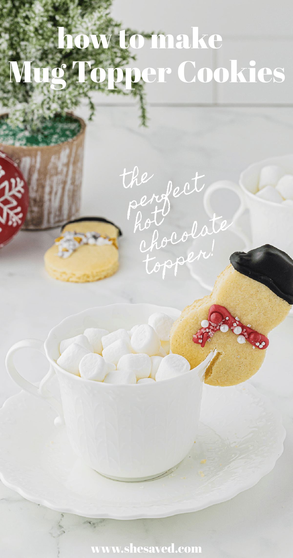 Hanging Mug Topper Cookies (and Cutter) - Happy Happy Nester